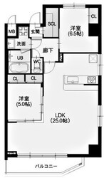 La Douseur西宮北口の物件間取画像